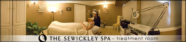 The Sewickley Spa Therapy Room